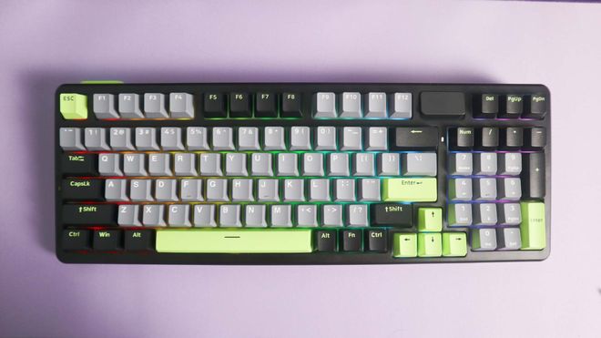 绿机械键盘测评：客制化与性价比的完美平衡ky开元棋牌雷柏V700DIY-98黑灰(图3)