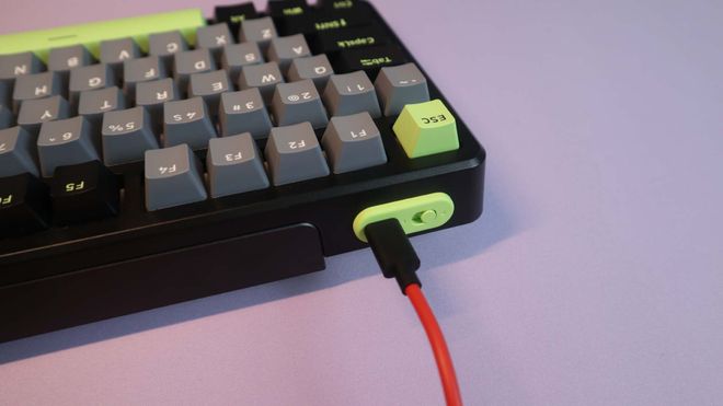 绿机械键盘测评：客制化与性价比的完美平衡ky开元棋牌雷柏V700DIY-98黑灰(图9)