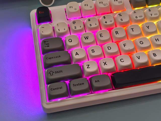 K加持：SKN青龙87机械键盘开元棋牌app国风设计+双8(图16)